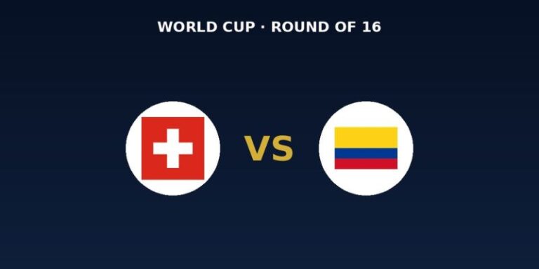Nhận Định Switzerland Vs Colombia Lúc 3h00 Ngày 08/07 - World Cup 2026 1 Nhận Định Switzerland Vs Colombia Lúc 3h00 Ngày 08/07 - World Cup 2026